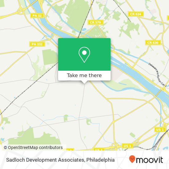 Sadloch Development Associates map