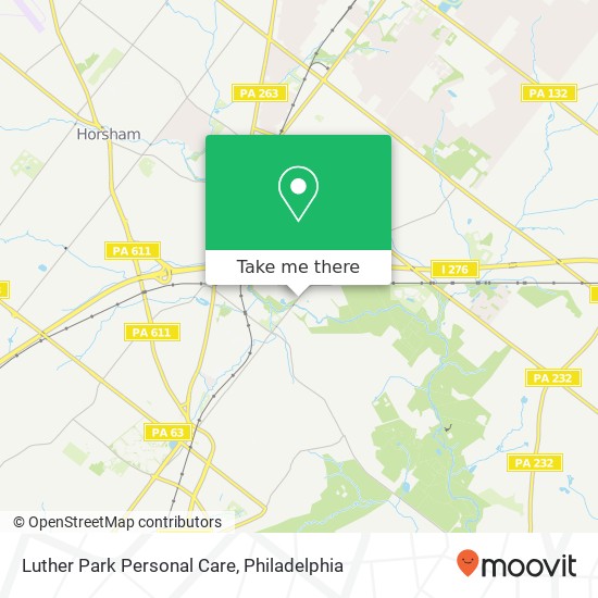 Mapa de Luther Park Personal Care