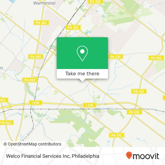 Welco Financial Services Inc map