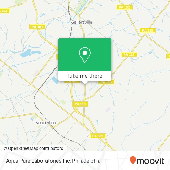 Aqua Pure Laboratories Inc map