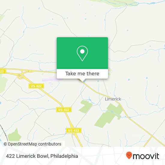 Mapa de 422 Limerick Bowl