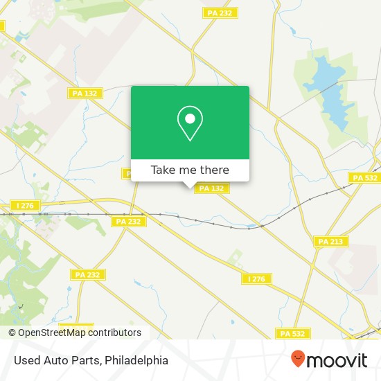 Used Auto Parts map