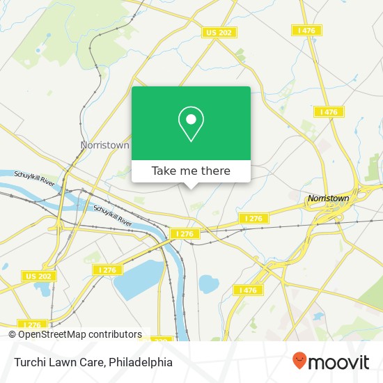 Mapa de Turchi Lawn Care