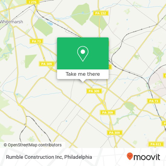 Rumble Construction Inc map