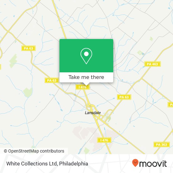 White Collections Ltd map