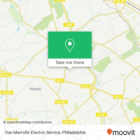 Mapa de Dan Marrollo Electric Service