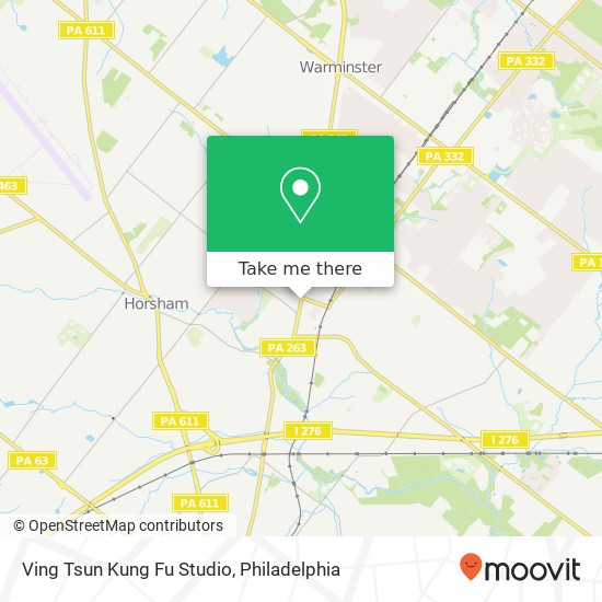 Ving Tsun Kung Fu Studio map