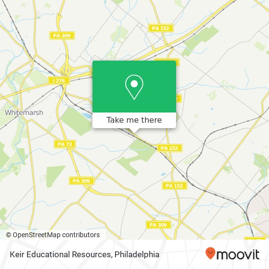 Keir Educational Resources map