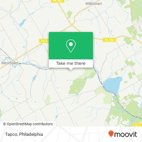 Tapco map