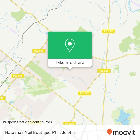 Natasha's Nail Boutique map