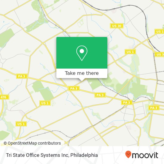 Mapa de Tri State Office Systems Inc