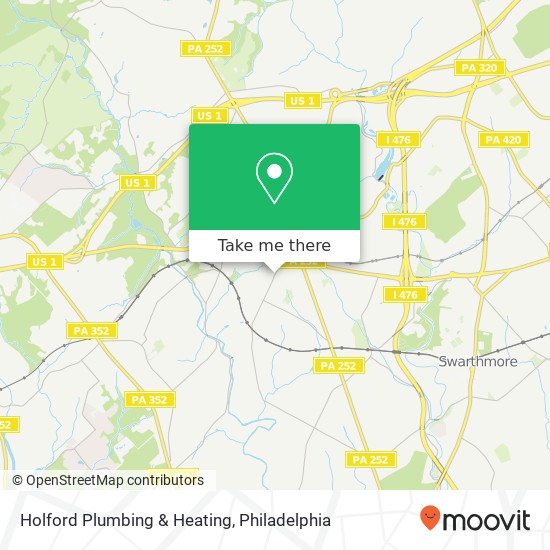 Holford Plumbing & Heating map