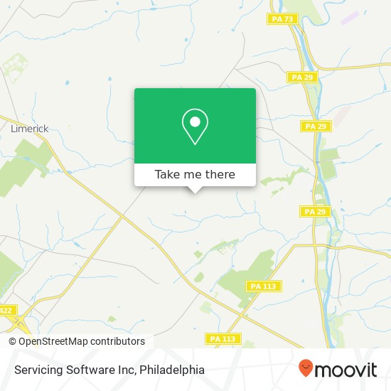 Servicing Software Inc map