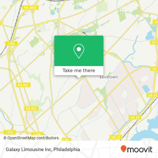 Galaxy Limousine Inc map