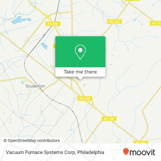 Vacuum Furnace Systems Corp map