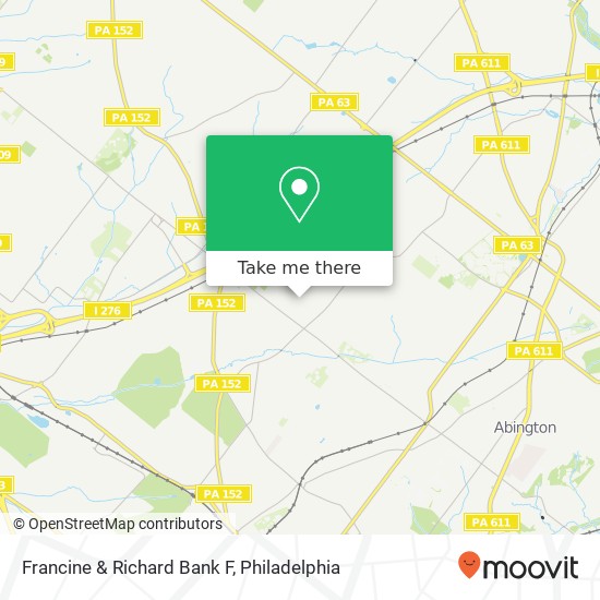 Francine & Richard Bank F map