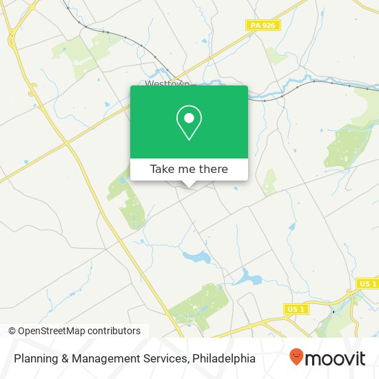 Planning & Management Services map