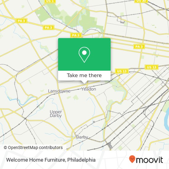 Mapa de Welcome Home Furniture