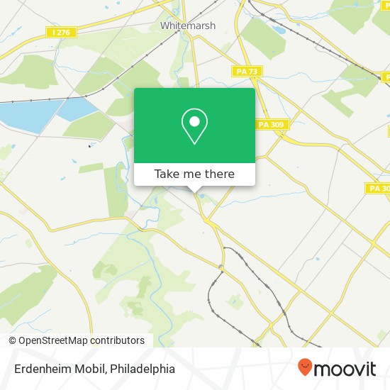 Erdenheim Mobil map
