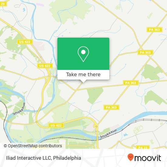 Iliad Interactive LLC map