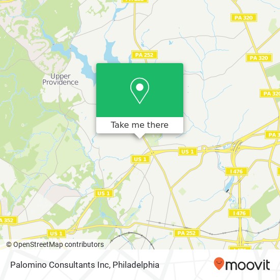 Mapa de Palomino Consultants Inc
