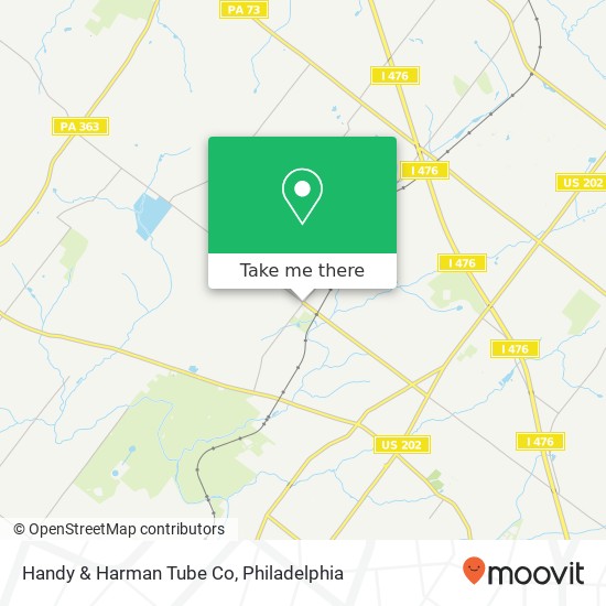 Handy & Harman Tube Co map