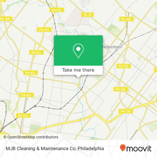 Mapa de MJB Cleaning & Maintenance Co