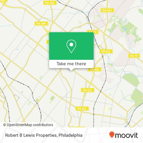 Mapa de Robert B Lewis Properties