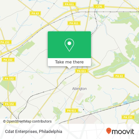 Cdat Enterprises map