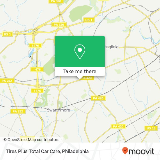 Tires Plus Total Car Care map