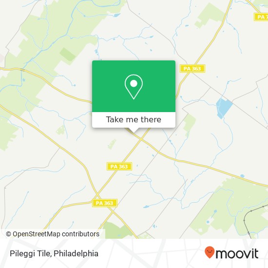 Mapa de Pileggi Tile