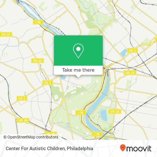 Center For Autistic Children map