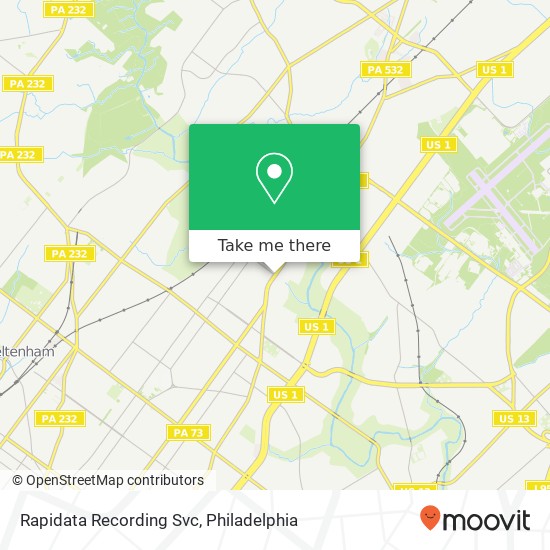 Mapa de Rapidata Recording Svc
