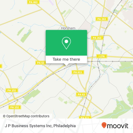 J P Business Systems Inc map