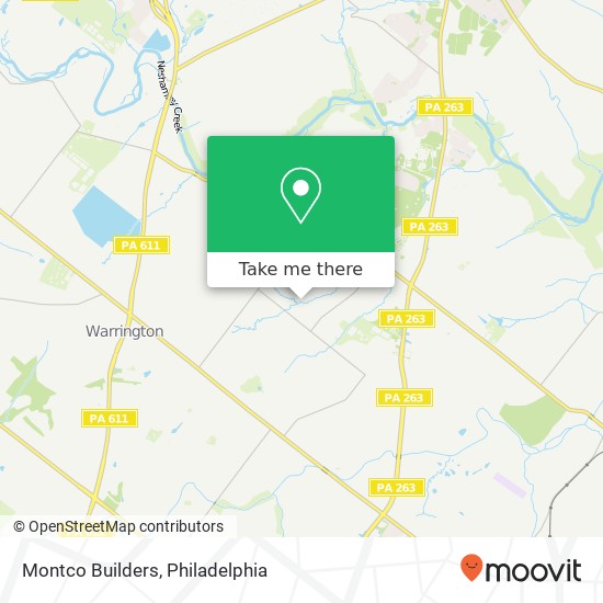 Montco Builders map