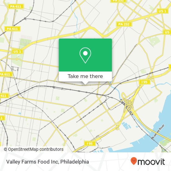 Mapa de Valley Farms Food Inc