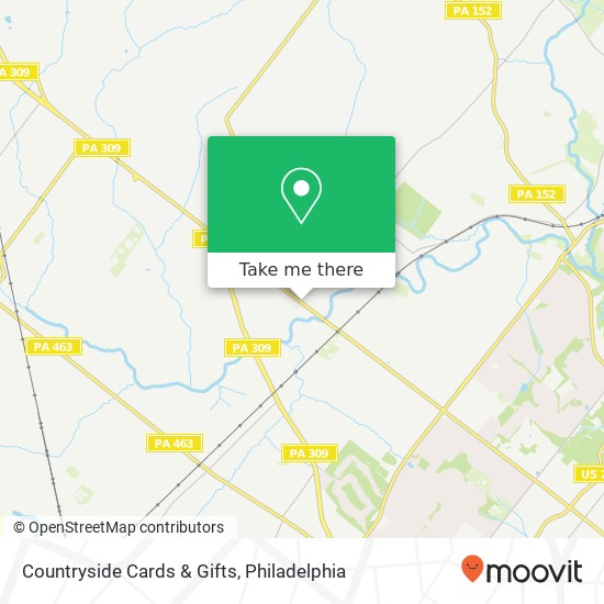 Countryside Cards & Gifts map