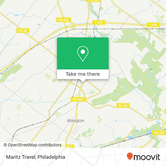 Maritz Travel map