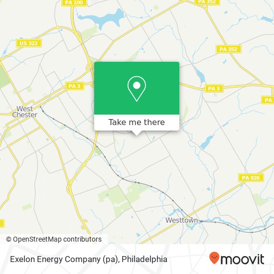 Mapa de Exelon Energy Company