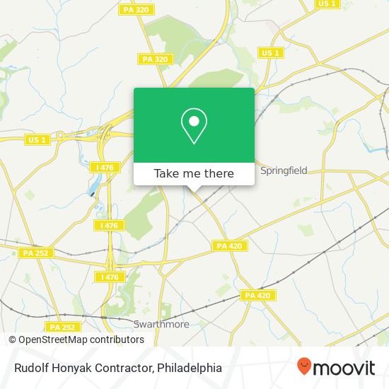 Rudolf Honyak Contractor map