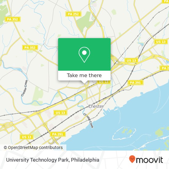 University Technology Park map