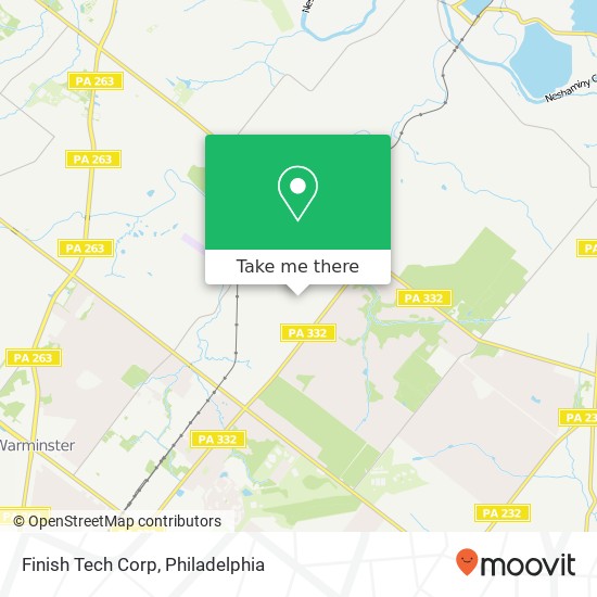 Mapa de Finish Tech Corp