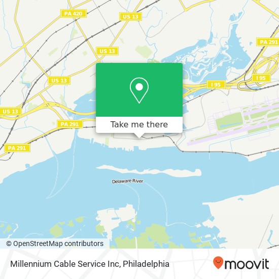 Millennium Cable Service Inc map