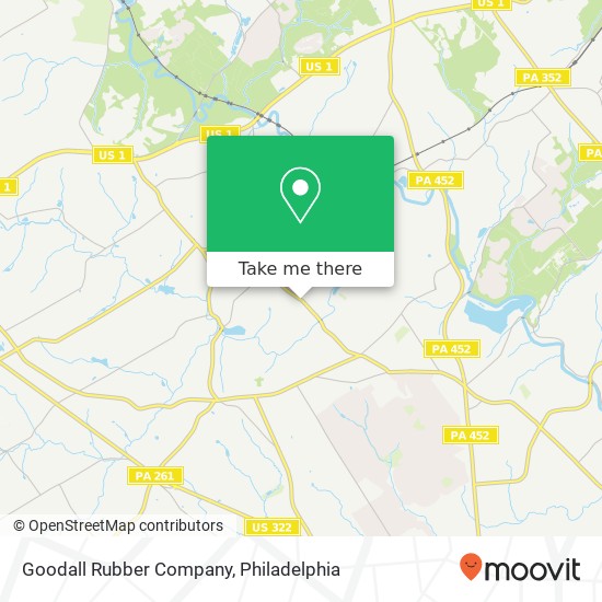 Mapa de Goodall Rubber Company