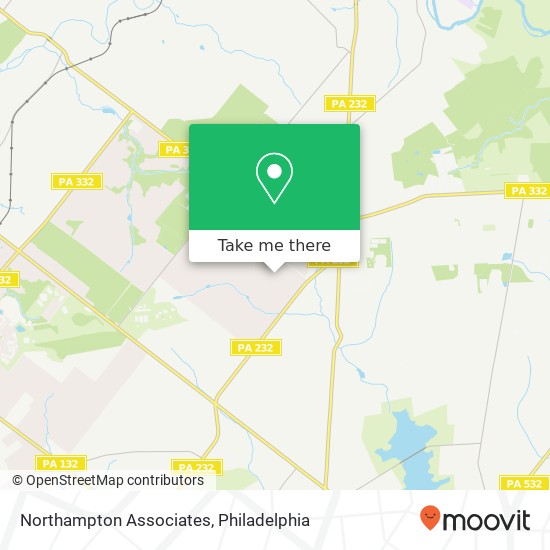 Northampton Associates map