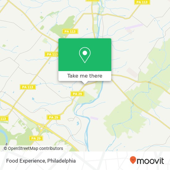Food Experience map