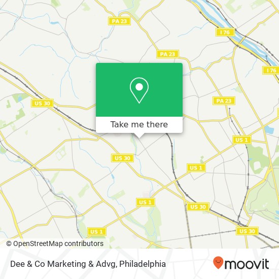Dee & Co Marketing & Advg map