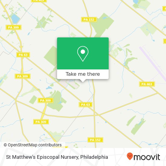 St Matthew's Episcopal Nursery map