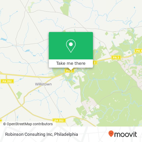 Mapa de Robinson Consulting Inc