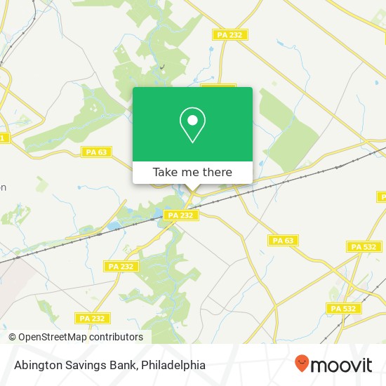 Abington Savings Bank map